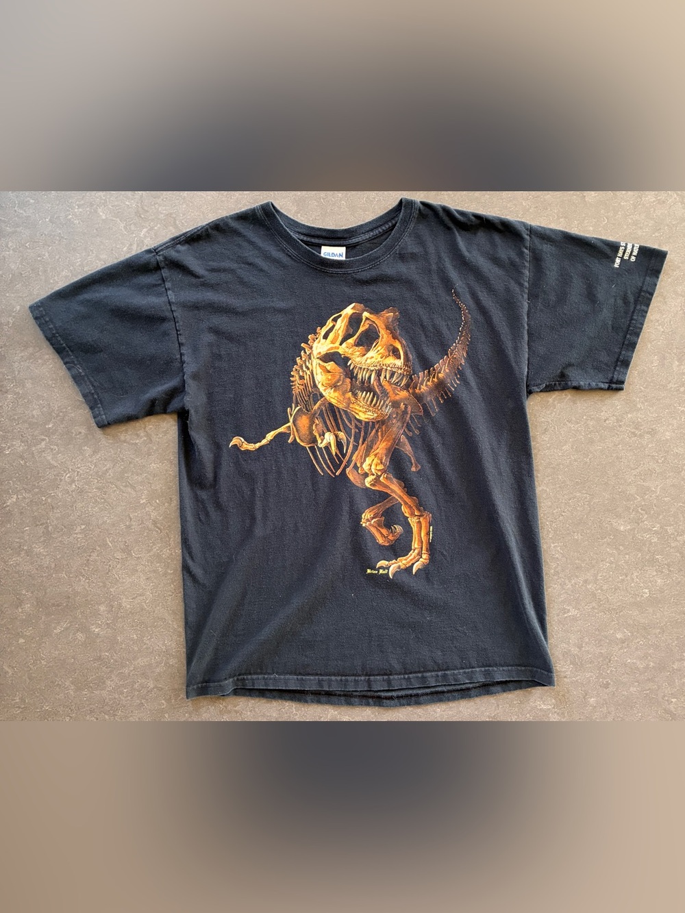 T-shirt with Dinosaur Print